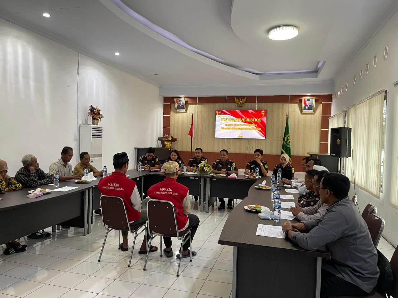 Kejari Sarolangun Ajukan Penghentian Penuntutan Dua Tersangka Narkoba Melalui RJ