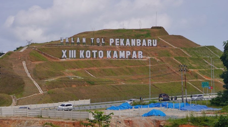 Tol Bangkinang-XIII Koto Kampar Diresmikan, Jarak Tempuh Pekanbaru-Koto Kampar Hanya 1,5 Jam