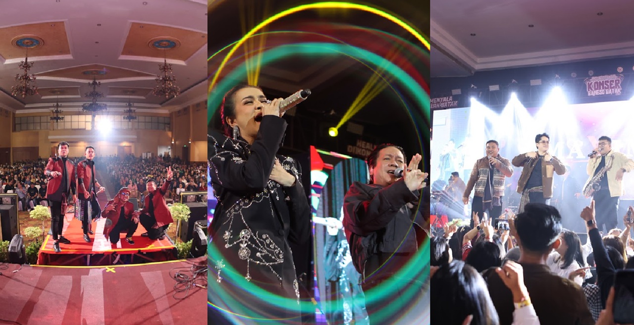 Sukses! Konser Bangso Batak Bikin Penonton Luar Kota Ramai ke Jambi