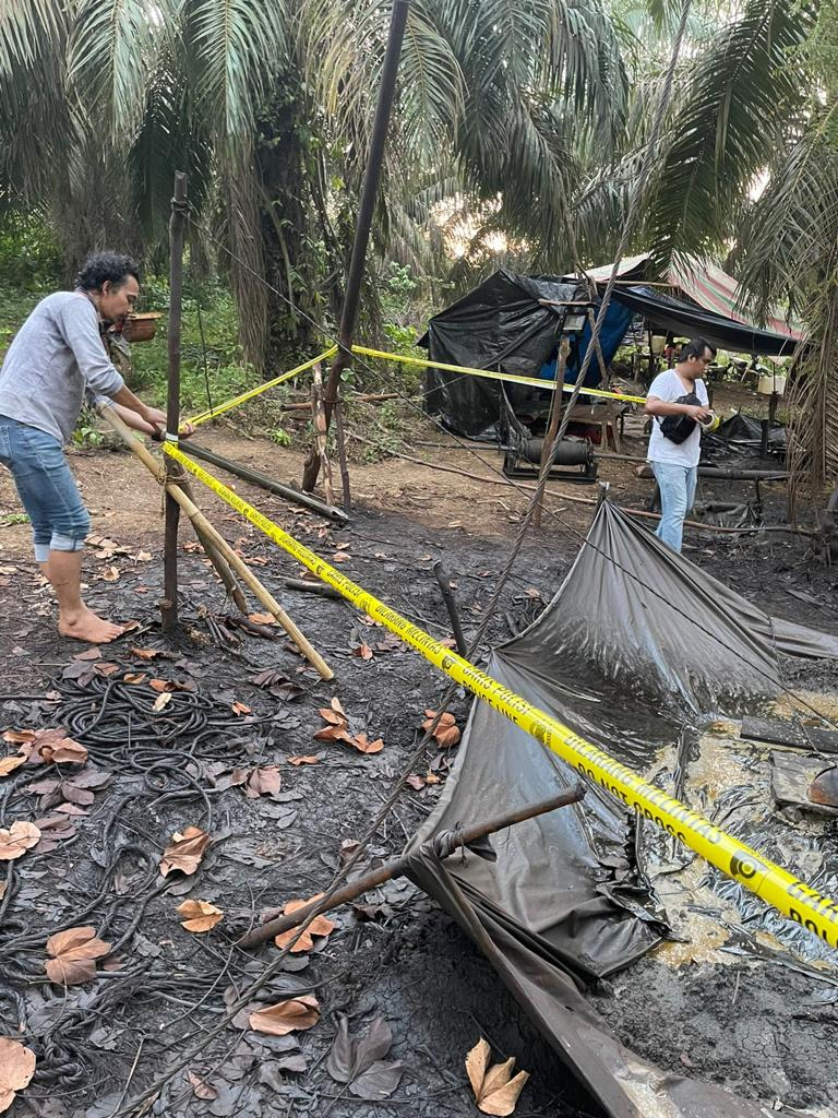 Pelaku Ilegal Drilling Diringkus Polisi