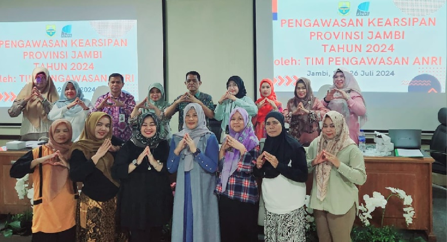 ANRI Audit Penyelenggaraan  Kearsipan Provinsi Jambi 