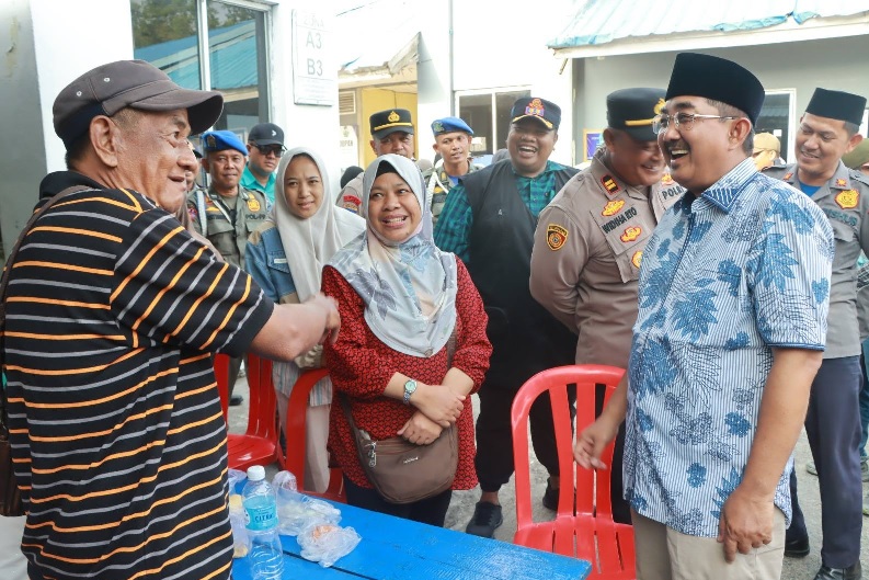 Pastikan Arus Balik Aman dan Lancar, Bupati Anwar Sadat Tinjau Pelabuhan Roro dan Dermaga Parit Ponco