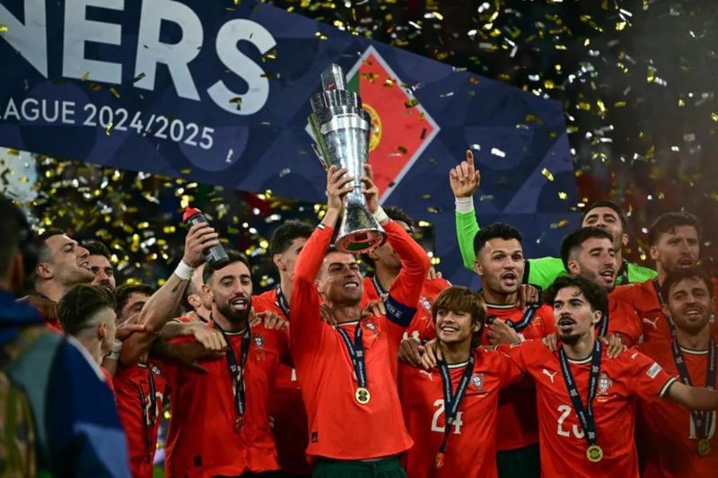 Tekuk Spanyol Lewat Adu Penalti, Portugal Juara UEFA Nations League 2024/2025