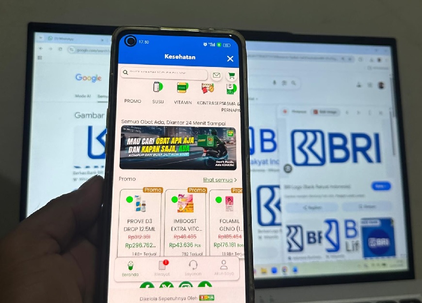 Lewat BRImo, Beli Obat Apotek K-24 Lebih Praktis dan Cepat
