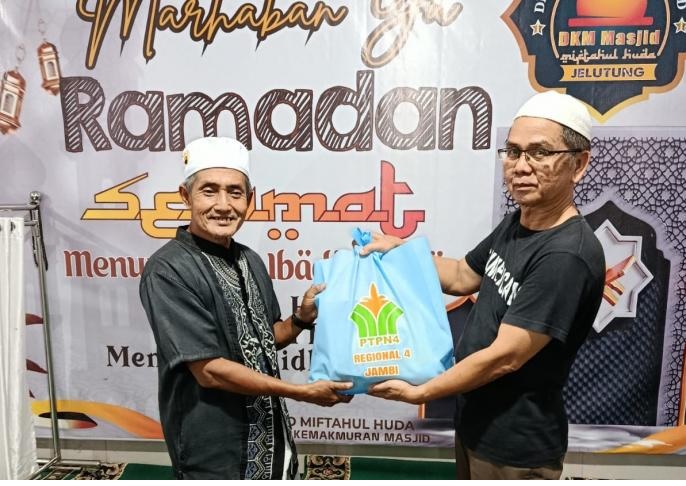 PTPN IV Regional IV Kirim 100 Humpers ke Masjid-Masjid 