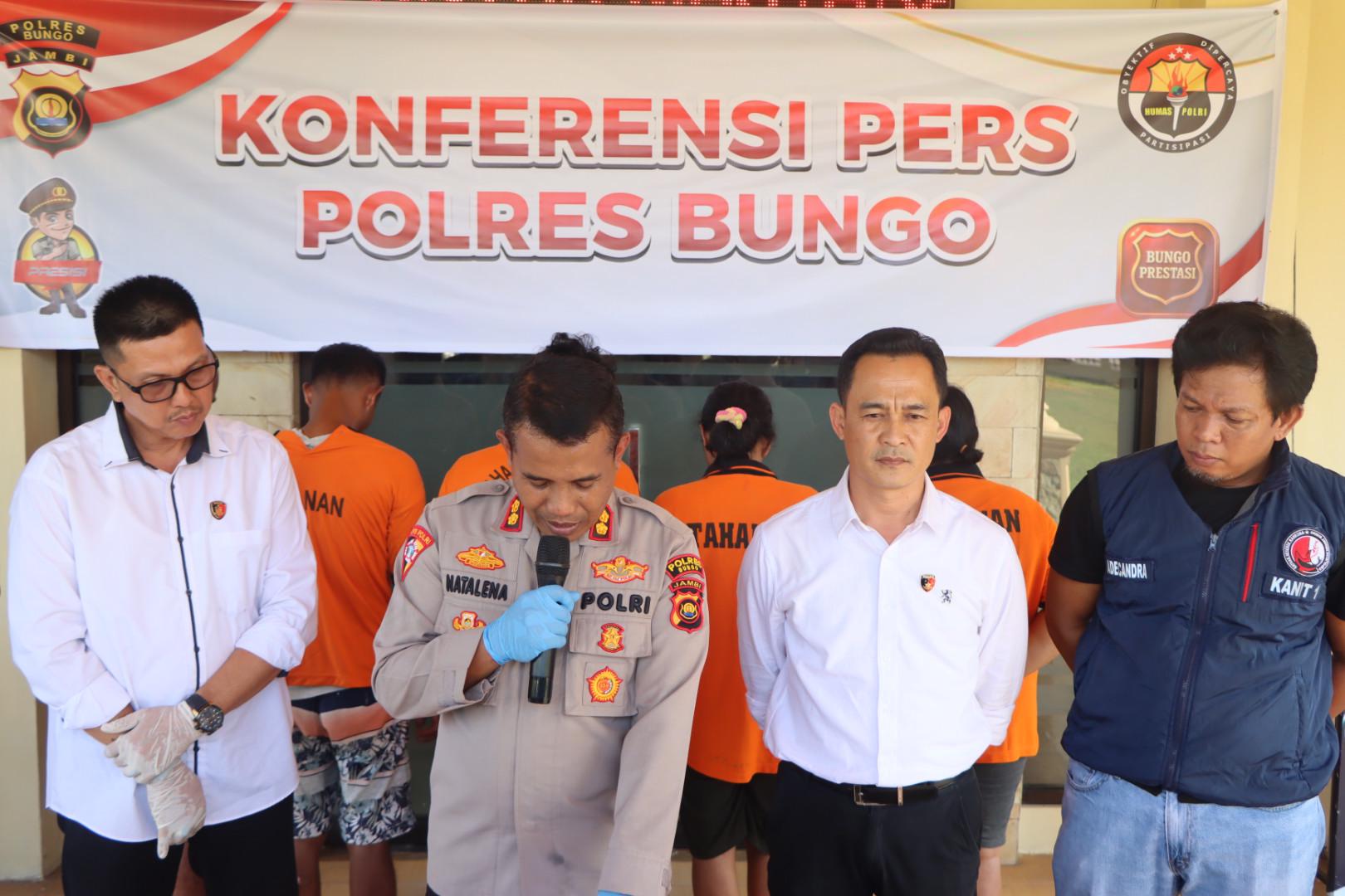 Kasat Narkoba Polres Bungo Tarik Ucapannya Sendiri Terkait Status Hukum Terduga Bandar Narkoba