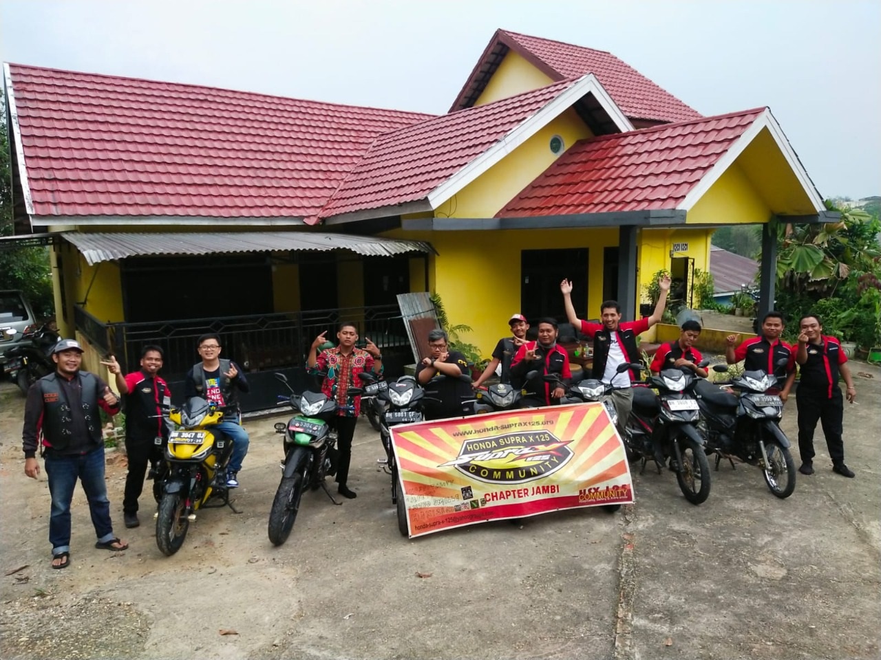 Honda Supra X 125 Community Jambi, Tak Lekang di Makan Zaman 