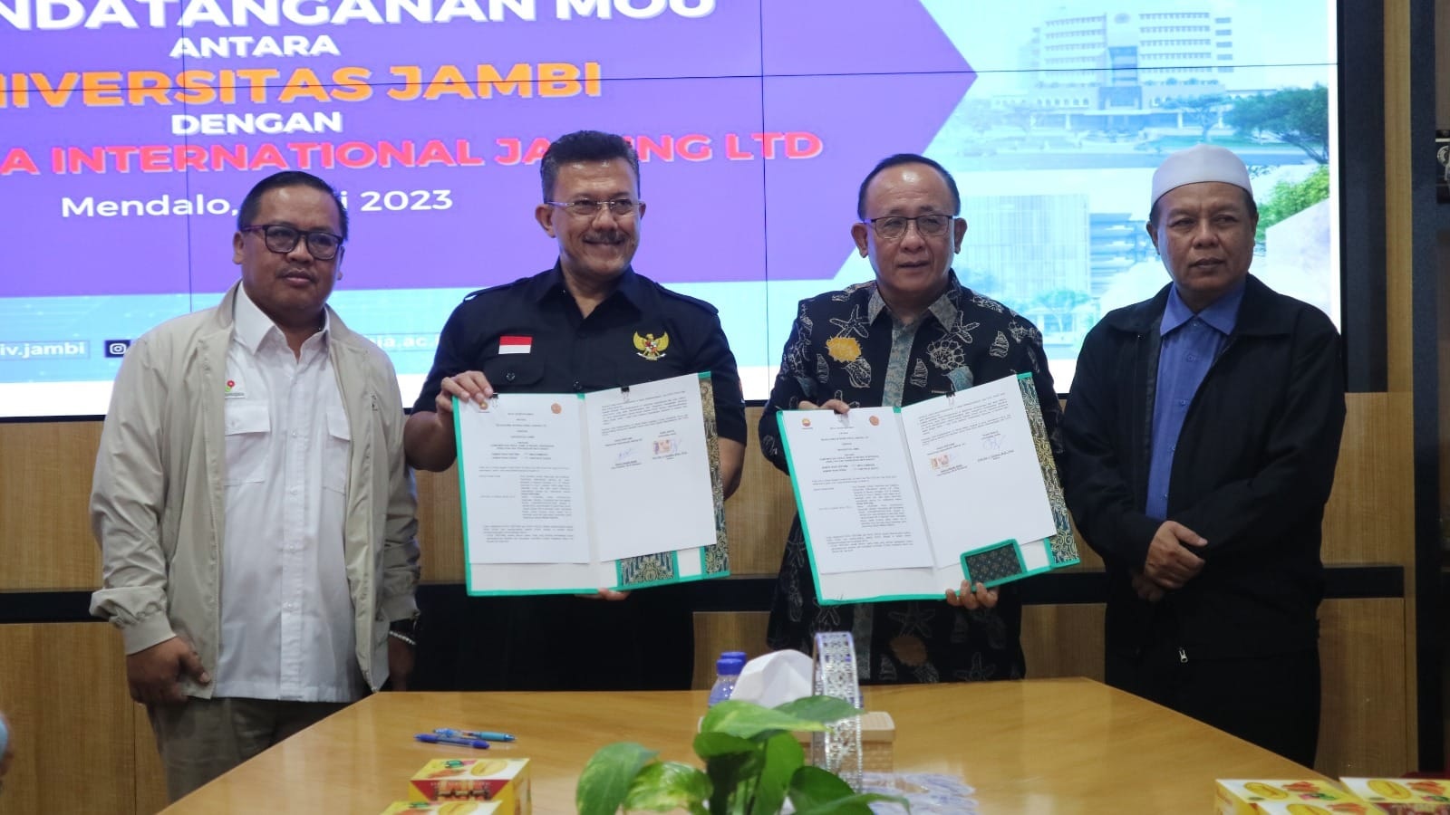 MoU UNJA dan PetroChina: Tingkatkan Kerjasama Pendidikan, Penelitian dan Pengabdian Masyarakat