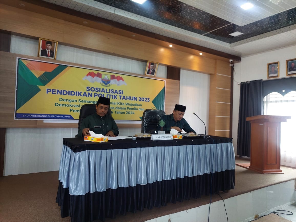 Kamaludin Havis Jadi Narasumber Sosialisasi Pendidikan Politik Tahun 2023