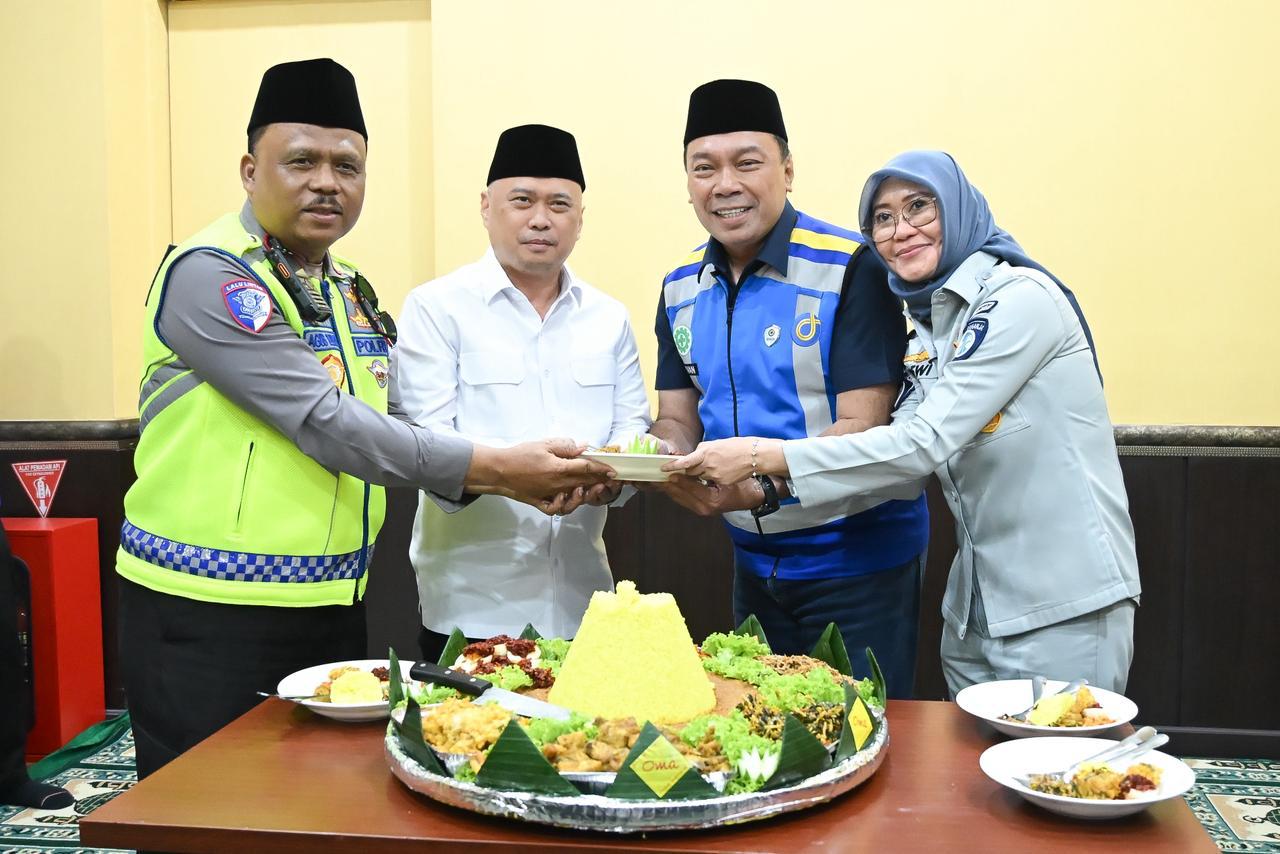 Doa Bersama Pengamanan Nataru 2025–2026, Jasa Raharja Catat Penurunan Santunan & Perkuat Komitmen Keselamatan