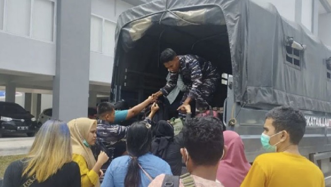 Pekerja Migran Ilegal Asal Jambi Diamankan, Pulang Dari Malaysia Lewat Jalur Gelap