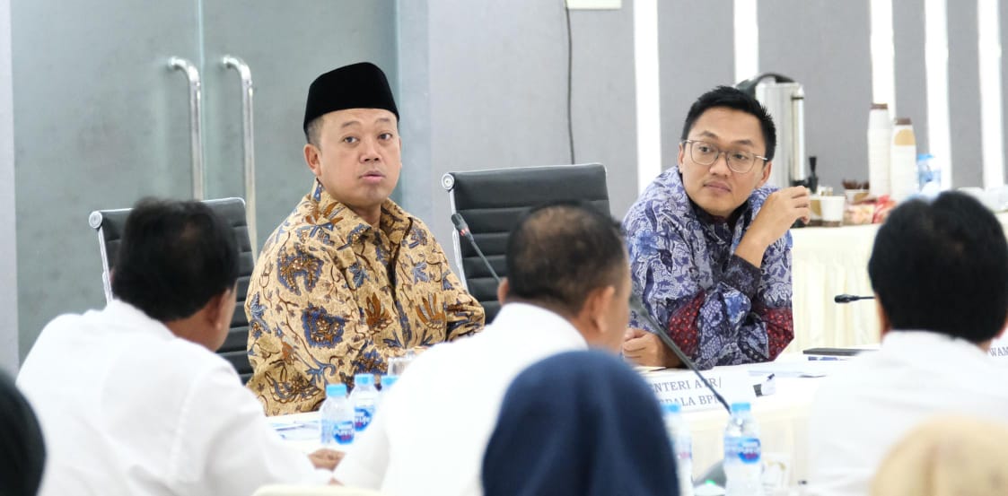 Jalankan Tiga Tugas Prioritas dari Presiden, Kementerian ATR/BPN Adakan Rapat