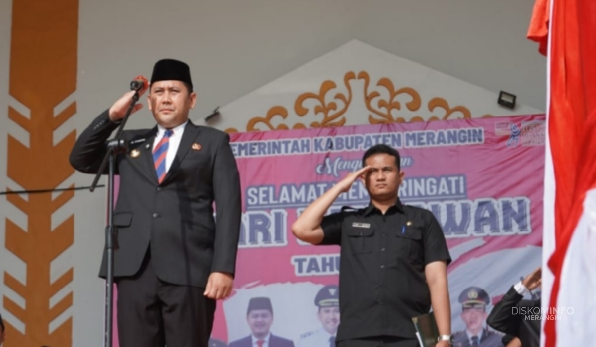 Khidmat, Pemkab Merangin Gelar Upacara Peringatan Hari Pahlawan