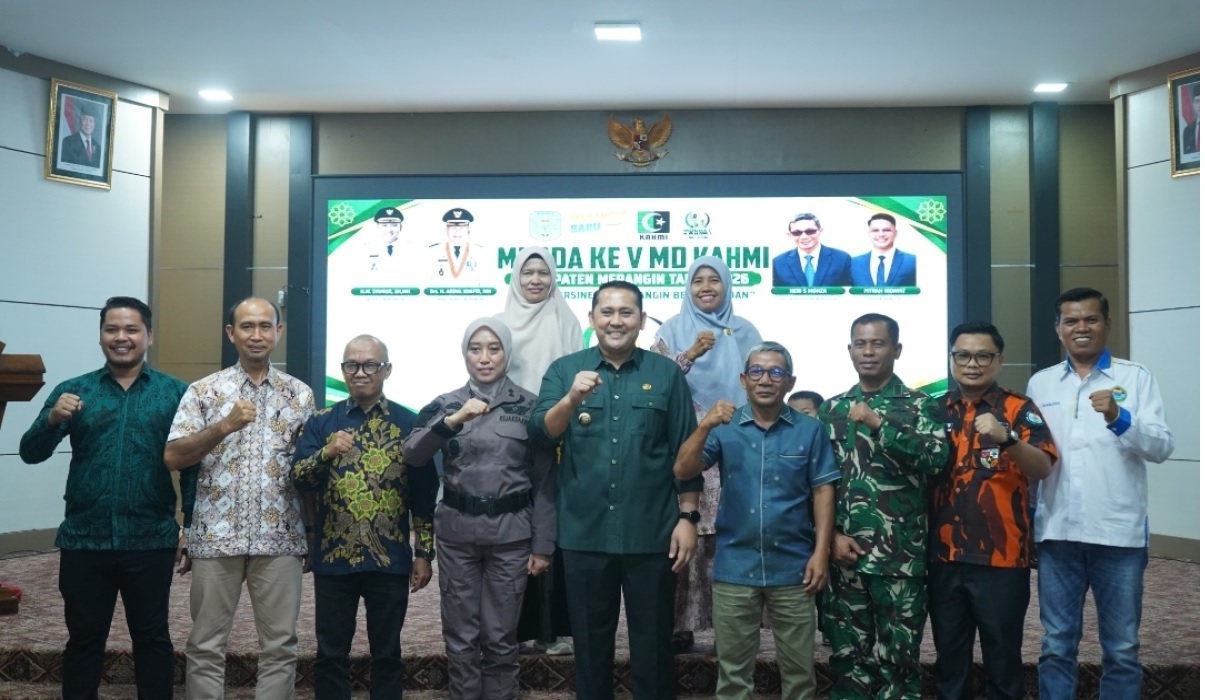 Bupati Merangin M. Syukur Tekankan Gagasan dan Disiplin saat Buka Musda V KAHMI