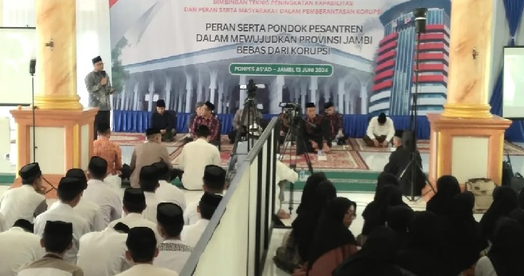 Sosialisasikan Anti Korupsi Pada Dunia Pesantren, KPK Gandeng Kemenag Jambi