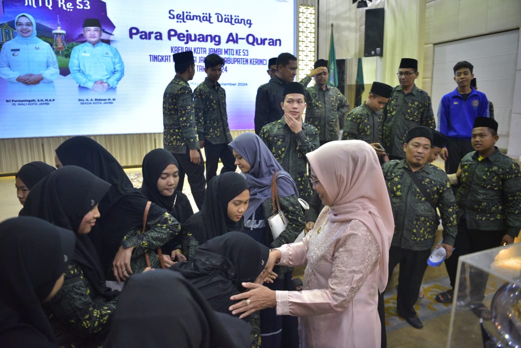 Juara Satu dan Dua Diberi Bonus Umroh, Pj Wali Kota : Terimakasih Kafilah MTQ Kota Jambi