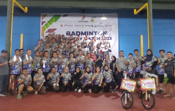 SKK Migas-PetroChina dan K3S Jambi Gelar Badminton Freindly Match 2023