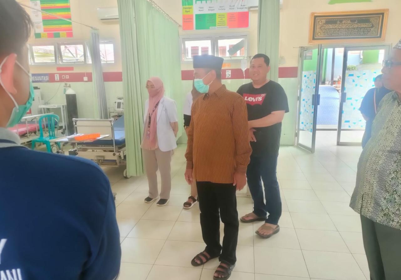 H Mashuri Sidak Ruang Operasi RSUD Bangko