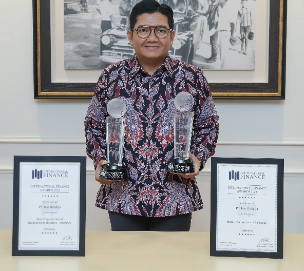 Jasa Raharja Raih Dua Penghargaan Internasional di Ajang 11th Annual International Finance Awards 2023