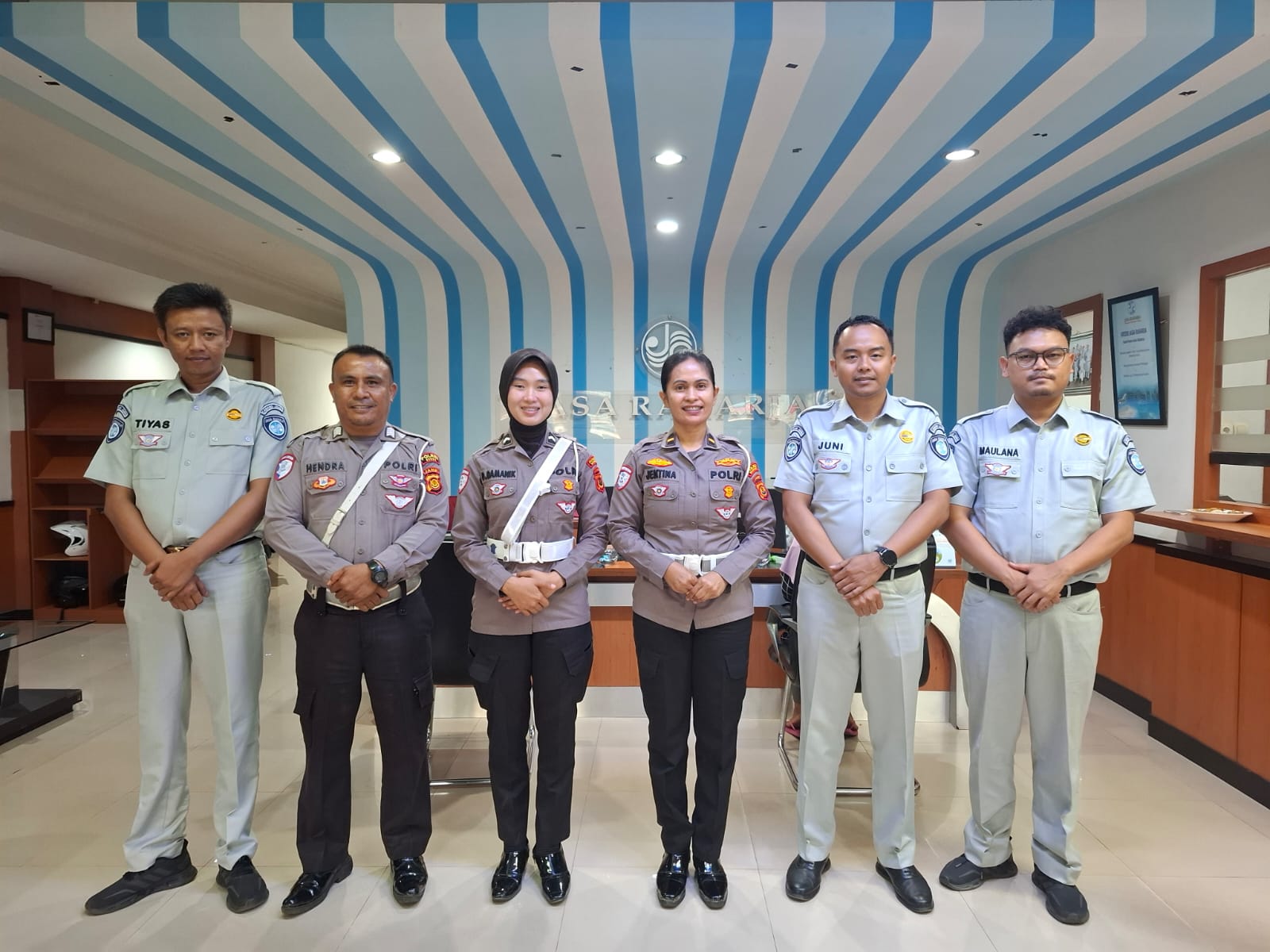 Jasa Raharja Cabang Muara Bungo Bersama Kepolisian Gelar Forum Keselamatan Lalu Lintas