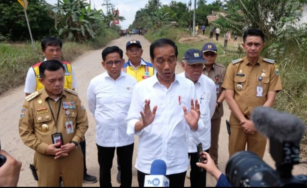 Sebelum ke Jambi Jokowi Ngaku Telah Mengantongi Data Jalan Rusak Jambi