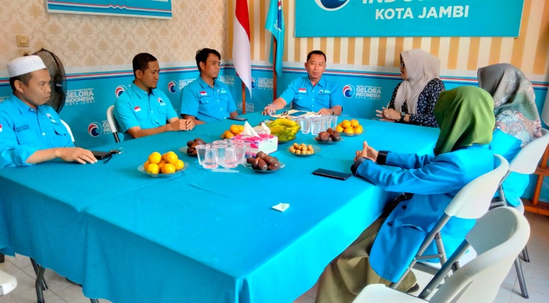 Perkuat Jaringan, Dilla Hich Silaturrahmi ke DPW Gelora