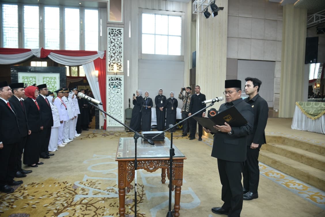Total Ada 128 Pejabat Baru yang Dilantik Walikota Maulana, Berikut Nama-Namanya