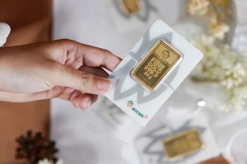 Emas Antam Turun Rp6.000 Jadi Rp1,508 Juta Per Gram