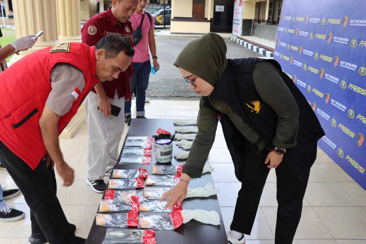 Sat Reskrim Polres Merangin Bongkar Peredaran Obat Ilegal, Tiga Tersangka Diamankan