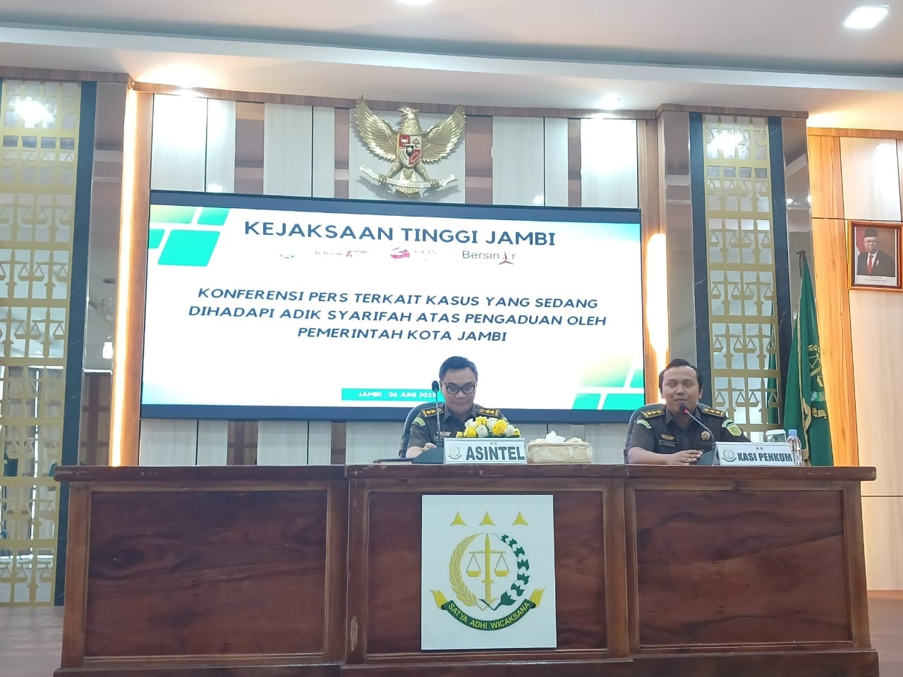 Kejati Jambi Tegaskan Gempa Awaljon Resmi Bukan Bagian dari Kejaksaan Lagi