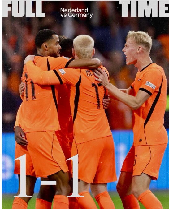 Cody Gakpo Jadi Pahlawan, Timnas Belanda Tahan Imbang Jerman 1-1