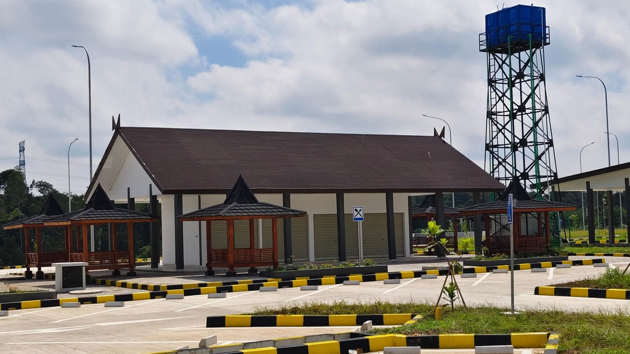 Rest Area Tol Tempino–Simpang Ness Belum Dibuka Karena Masih Menunggu Ini