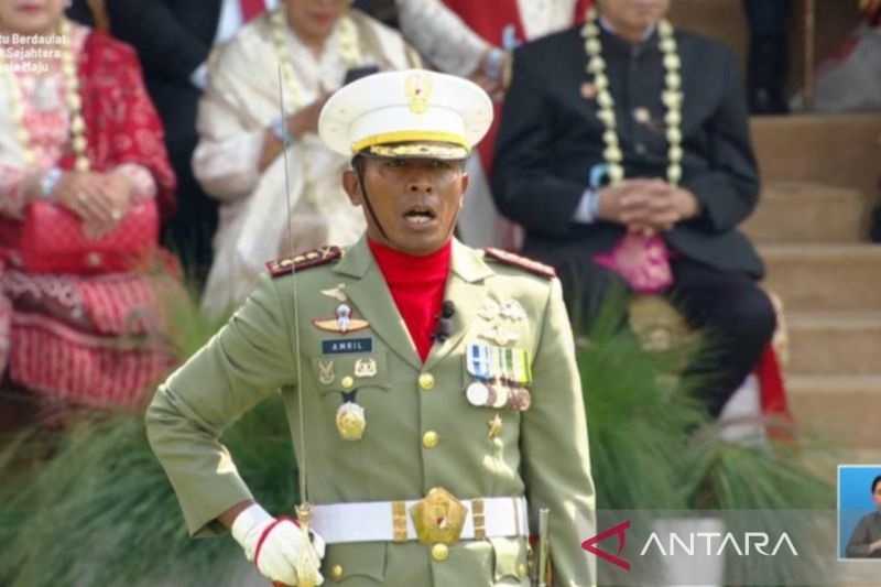 Kolonel Amril Tehupelasury Komandan Upacara HUT ke-80 RI di Istana, Ini Sosoknya