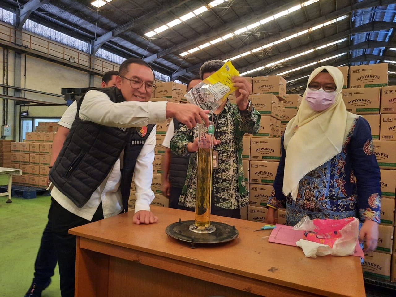 Polda Jambi Pastikan Minyakita yang Beredar di Jambi Sesuai Takaran