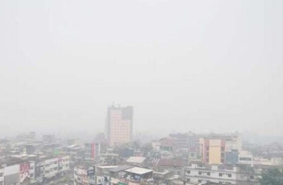 Kabut Asap di Jambi Masih Tebal, SD-SMP Lanjut Daring, SMA Tatap Muka