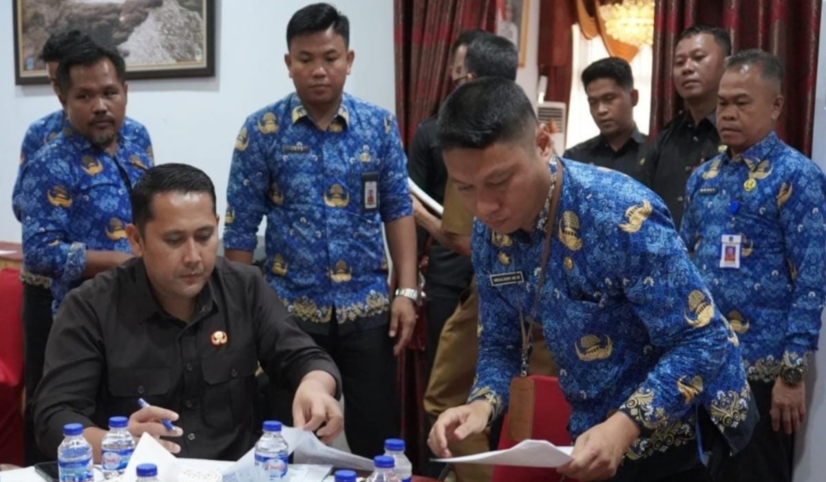 Pemkab Merangin Gelar Rapat Koordinasi Percepatan Tindak Lanjut MCSP KPK