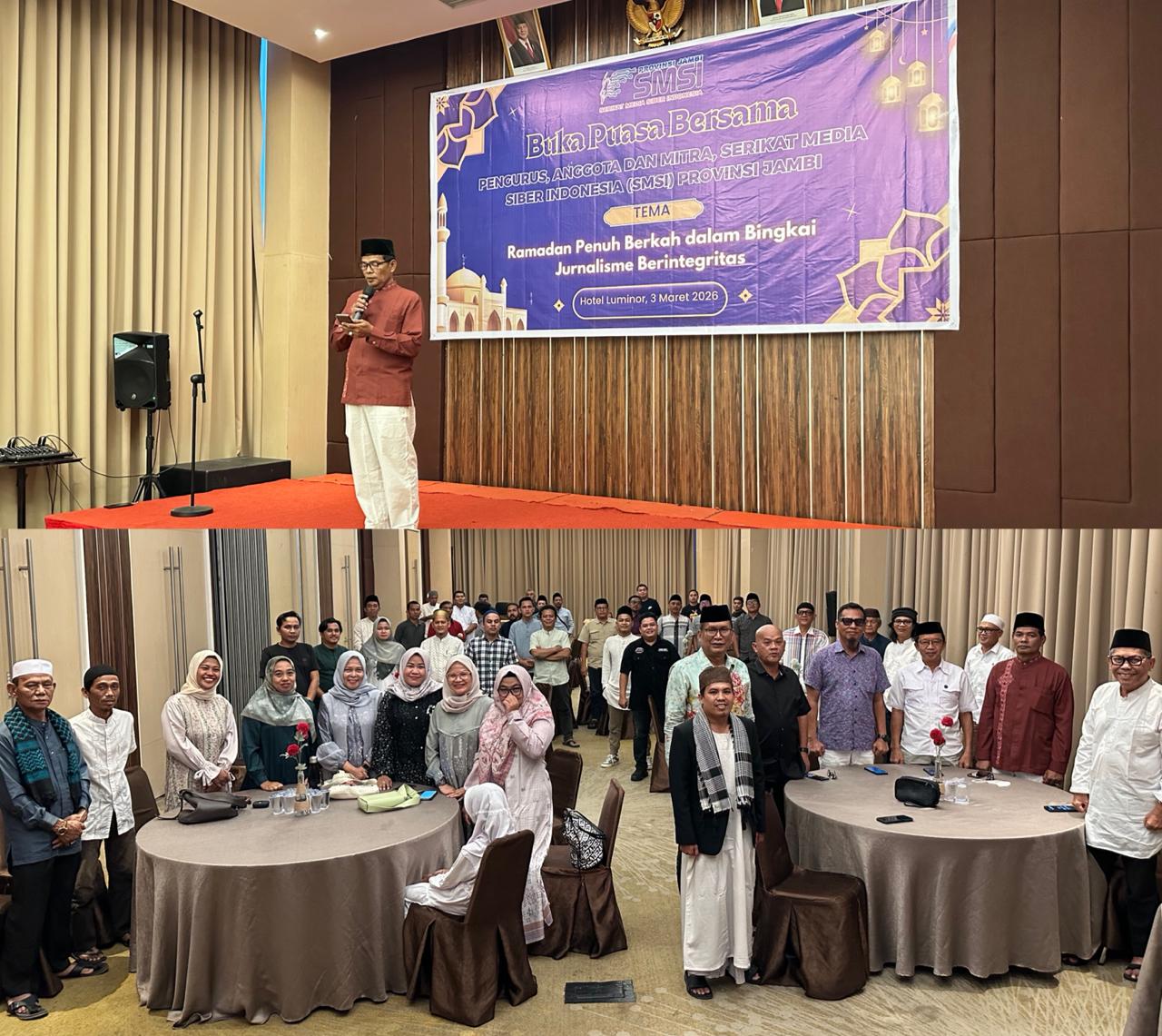 SMSI Provinsi Jambi Gelar Buka Bersama Pengurus dan Para Mitra Stakeholder Masyarakat