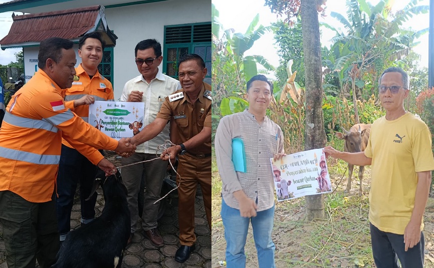 PT SAS dan Group Bagikan 40 Hewan Kurban Wujud Sukur dan Kepedulian 