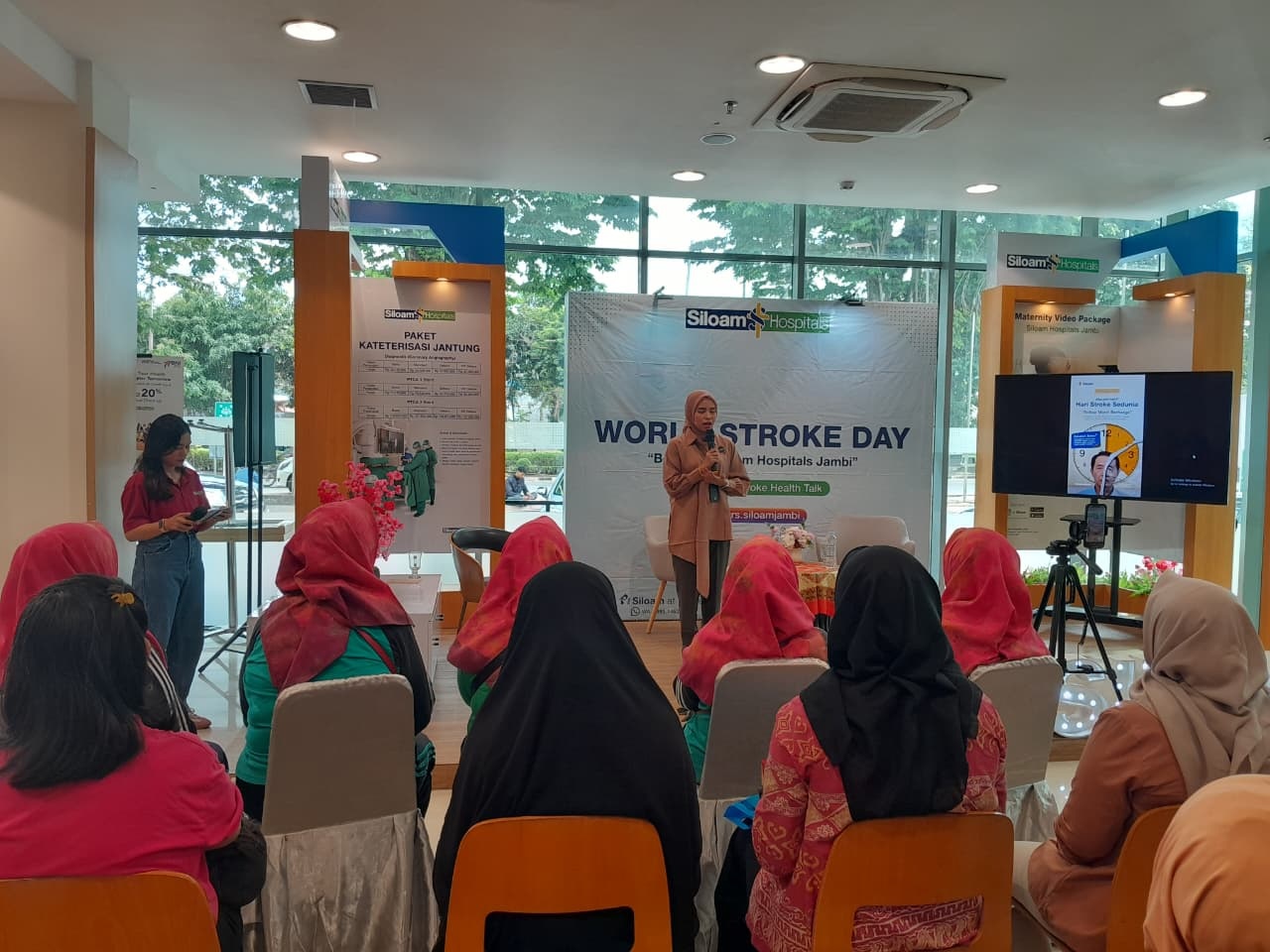 Hari Stroke Dunia, Siloam Hospitals Jambi Gelar Seminar Awam Stroke