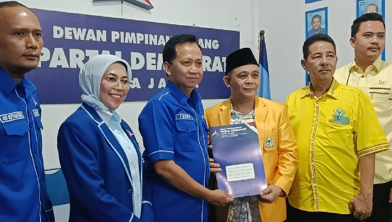 Daftar Sebagai Bacalon Walikota Jambi di Partai Demokrat, Budi Setiawan Ajak Demokrat Koalisi