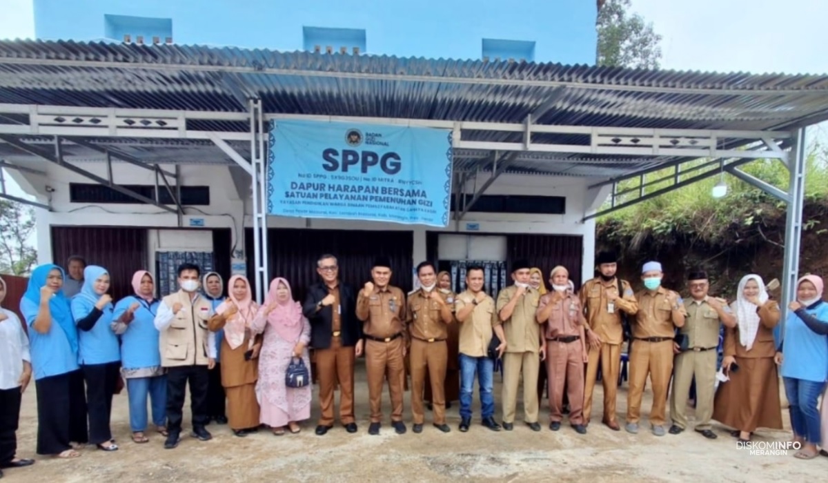 Bupati Merangin Launching Dapur SPPG Pasar Masurai