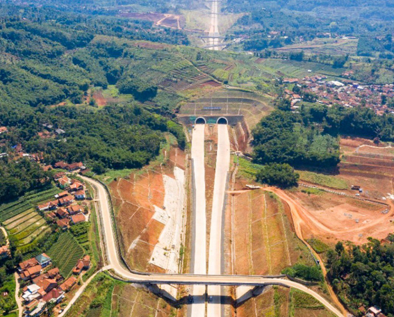 Segini Waktu Tempuh Melewati Terowongan Tol Cisumdawu, Estetik Berasa di Eropa