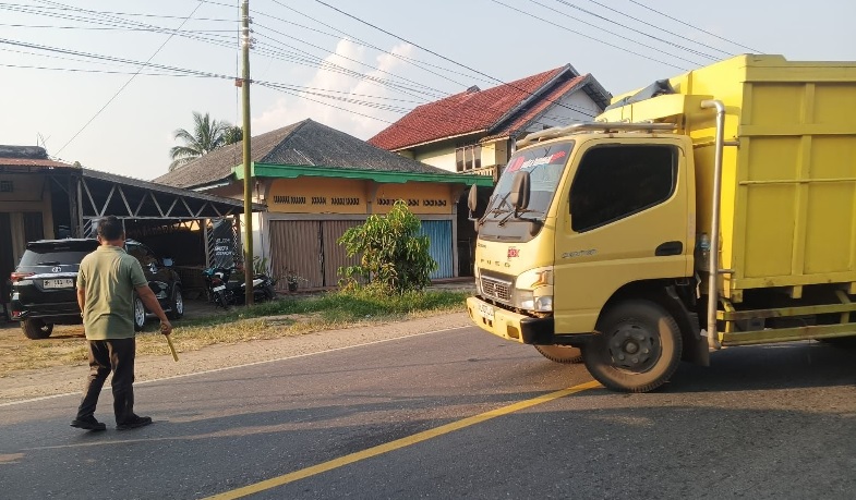 Sering Terjadi Lakalantas, Warga Jembatan Mas Larang Truck Batubara Melintas