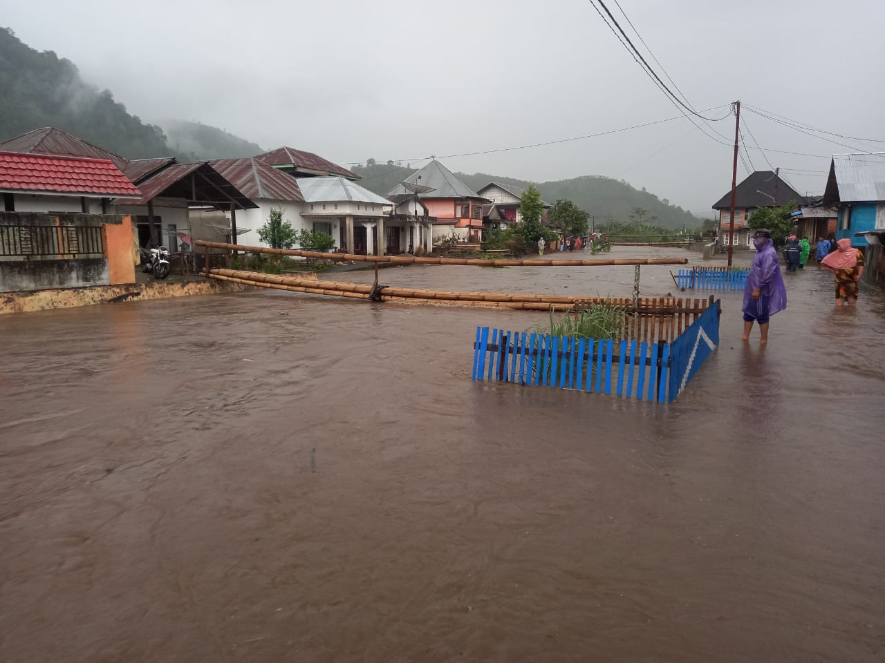 Banjir Rendam Sejumlah Desa di Kerinci, Ratusan rumah warga terendam 