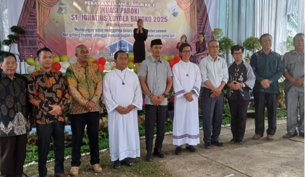 Bupati Hadiri HUT ke-2 Kuasi Paroki St Iganatius Loyola Bangko