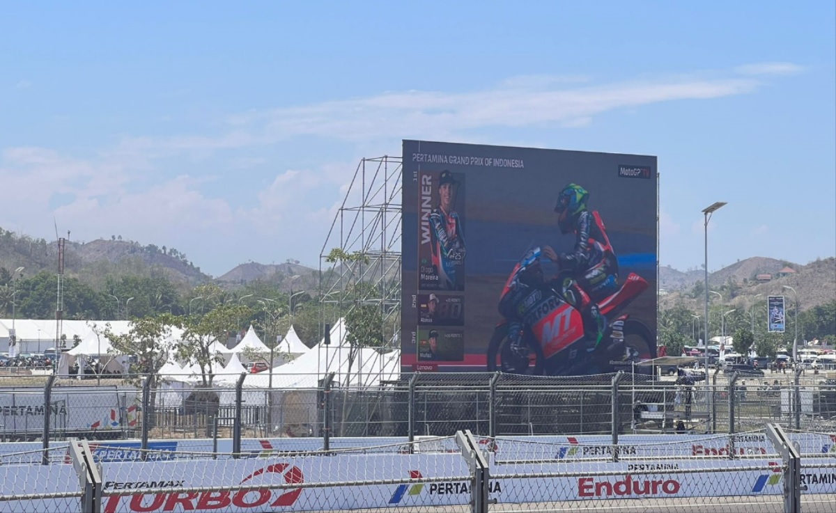 Brasil Pecah Telur Juara Moto3 di Mandalika, Berikut Posisi Arbi Aditama dan Mario Aji  