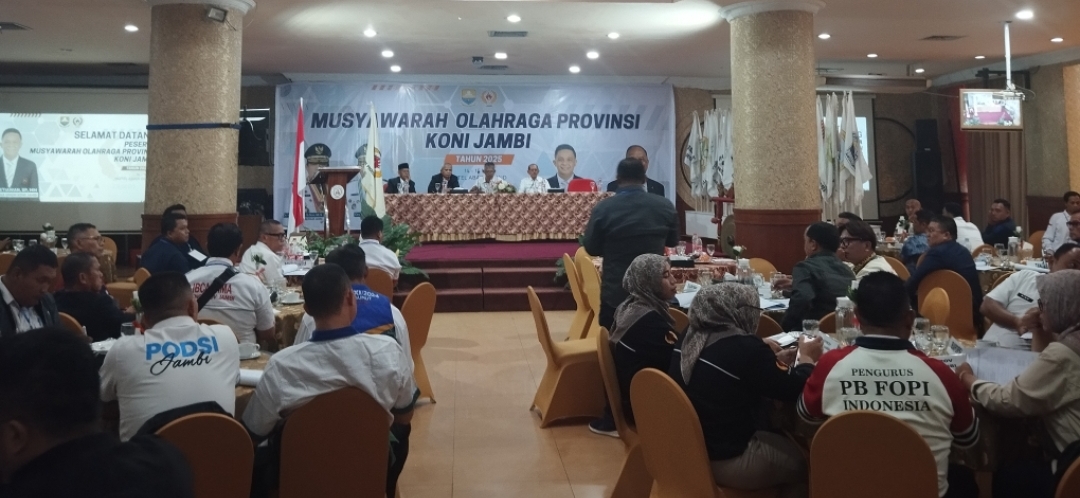 Musorprov KONI Jambi 2025 Resmi Digelar, Siap Pilih Ketua Baru!