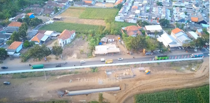  Update Terkini Exit Tol Paiton di Jalan Tol Probowangi, Pengurugan Tanah Masih Terus Berlangsung