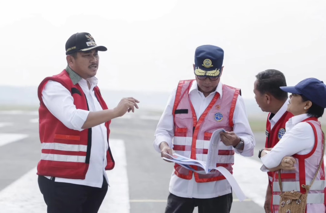 Tinjau Bandara Bungo, Menhub Akan Koordinasi untuk Tambahan Penerbangan