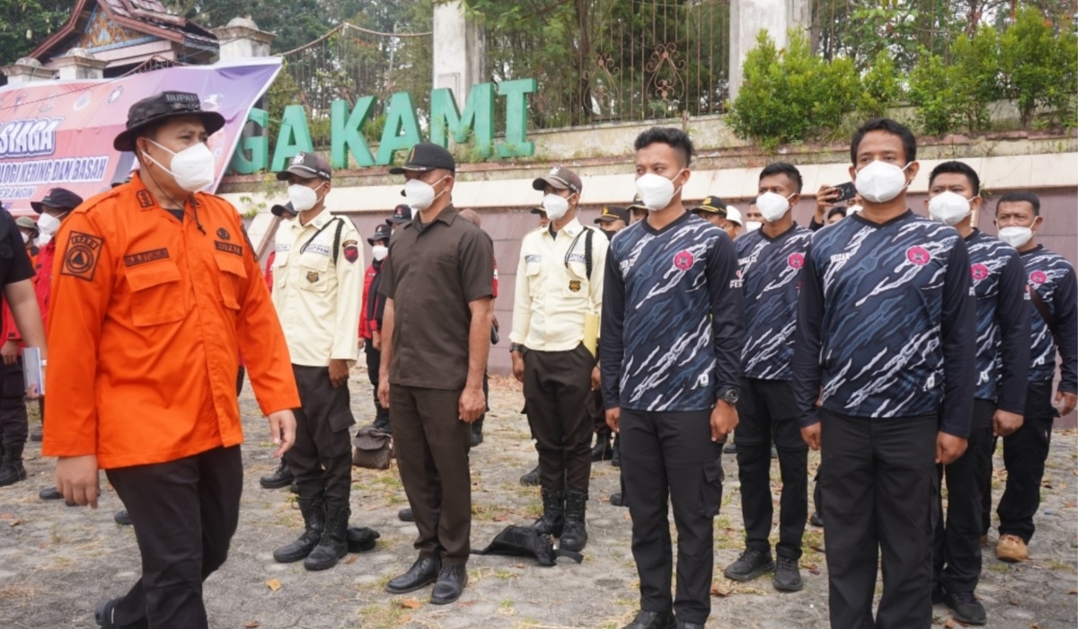 Antisipasi Cuaca Ekstrem, Pemkab Merangin Gelar Apel Siaga Bencana Hidrometeorologi
